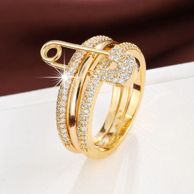 TWINKLE PIN RING